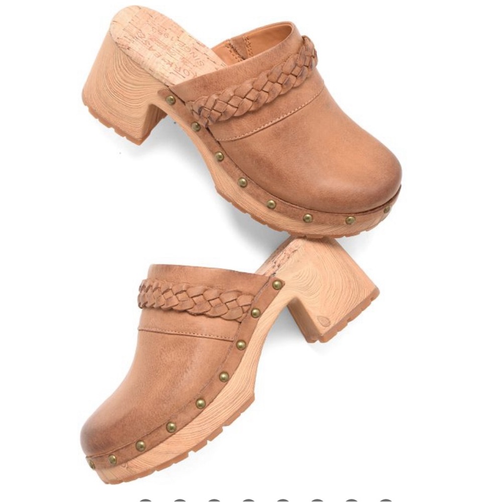 Tilly korkease clogs size 8 worn once indoor only for few hours,like new new